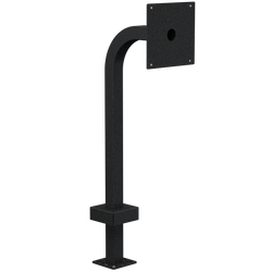 PedestalPro 22PE1-DOOR-03-CRS 36" Steel Gooseneck Pedestal
