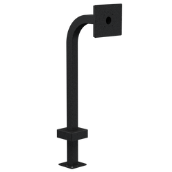 PedestalPro 22PE1-DOOR-05-CRS 36" Steel Gooseneck Pedestal