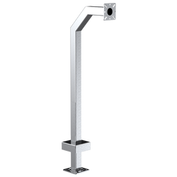 Pedestal Pro 22PE1-EBMU-01-304 42" Stainless Gooseneck Pedestal