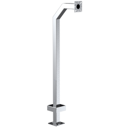 Pedestal Pro 22PE1-EBMU-02-304 48" Stainless Gooseneck Pedestal