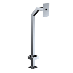 Pedestal Pro 22PE1-FARP-01-304 42" Stainless Gooseneck Pedestal