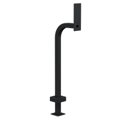 Pedestal Pro 22PE1-PAXT-01-CRS 42" Steel Gooseneck Pedestal