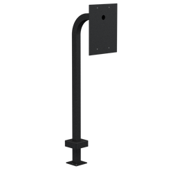  PedestalPro 22PE1-XLG-001-CRS 48" Steel Gooseneck Pedestal