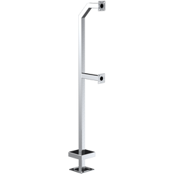 Pedestal Pro 22PE2-EBMU-01-304 72" Dual Height Stainless Pedestal