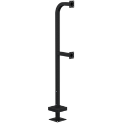 Pedestal Pro 22PE2-EBMU-01-CRS 72" Dual height Steel Pedestal