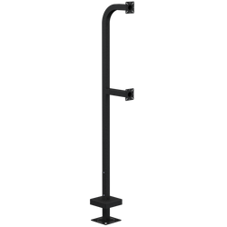 Pedestal Pro 22PE2-EBMU-02-CRS 78" Dual height Steel Pedestal