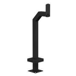 Pedestal Pro 33PE1-2NIP-02-CRS 42" Heavy Duty Gooseneck Pedestal