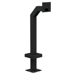 Pedestal Pro 33PE1-2NIP-03-CRS 42" Heavy Duty Gooseneck Pedestal