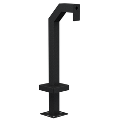 Pedestal Pro 33PE1-2NIP-04-CRS 42" Heavy Duty Gooseneck Pedestal