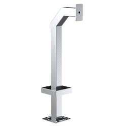 Pedestal Pro 33PE1-AXIS-01-304 42" Stainless Gooseneck Pedestal