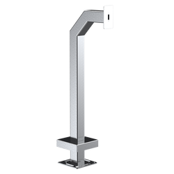 Pedestal Pro 33PE1-PDK-01-304 42" Stainless Gooseneck Pedestal