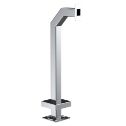 Pedestal Pro 33PE1-PDK-03-304 42" Stainless Gooseneck Pedestal