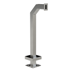 Pedestal Pro 33PE1-PPRO-02-304 42" Stainless Gooseneck Pedestal