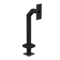 Pedestal Pro 33PE1-ZENI-01-CRS 42" Heavy Duty Gooseneck Pedestal