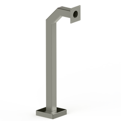 PedestalPro 42-3-12-N 42" Heavy Duty Gooseneck Pedestal