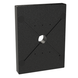 PedestalPro 57PLA-PRO-001-HDP Dual Gang RFID Buffer Plate