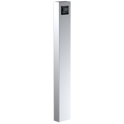 Pedestal Pro 84CAB-KNOX-01-304 60" Stainless Pedestal