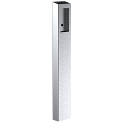 PedestalPro 84TOW-MYDO-01-304 54" Stainless Pedestal