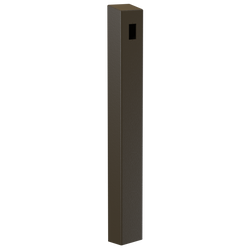 Pedestal Pro ADA-CS-TWR-47x4x6BRZ 47" Tappered Bronze Finish Pedestal