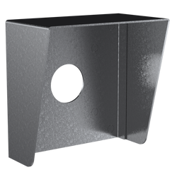 PedestalPro HOOD-SS-06x6 Stainless Hood
