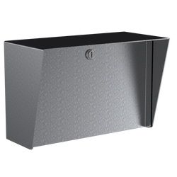 PedestalPro Lando-SS-12x8-E  Landscape Stainless Housing
