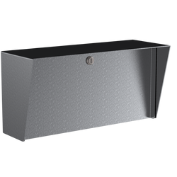 PedestalPro Lando-SS-16x8-E Landscape Stainless Housing