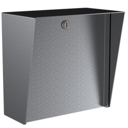 PedestalPro MC-SS-10-E 10" Square Stainless Housing