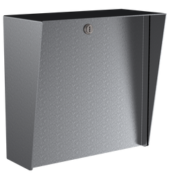 PedestalPro MC-SS-12-E 12" Square Stainless Housing
