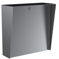 PedestalPro MC-SS-14-E 14" Square Stainless Housing