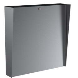 PedestalPro MC-SS-24-E 24" Square Stainless Housing