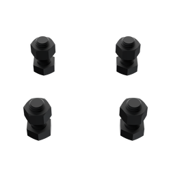PedestalPro SHEAR-500 Nylon Bolts and Nuts