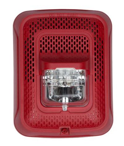 LiftMaster LMSS24R Fire Rated Red Speaker Strobe