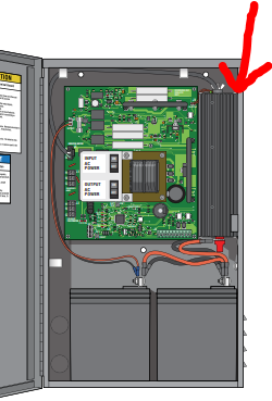 DKS Doorking 0500-036 Replacement Inverter for 1000 WattSine WaveETL