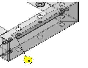 DKS DoorKing 1603-045 Mounting Strip