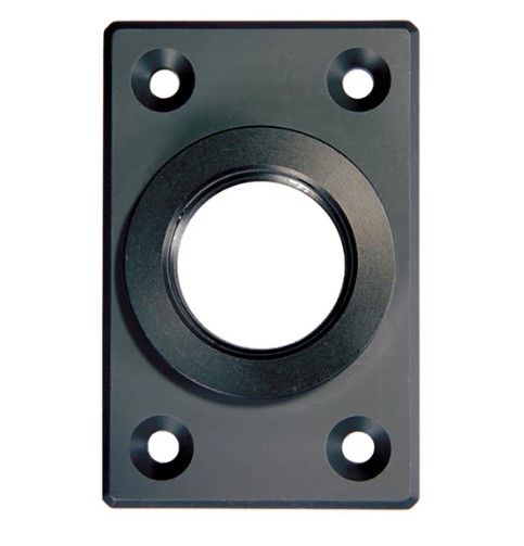 D&D 7512 SureClose Center Post Mounting Bracket-Aluminum, Dark Gray