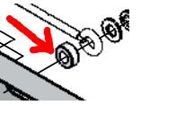 DKS DoorKing 1150-008 Chain Adj Spacer Model 1150