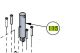DKS DoorKing 1100-049 Locking Pin Model 1100