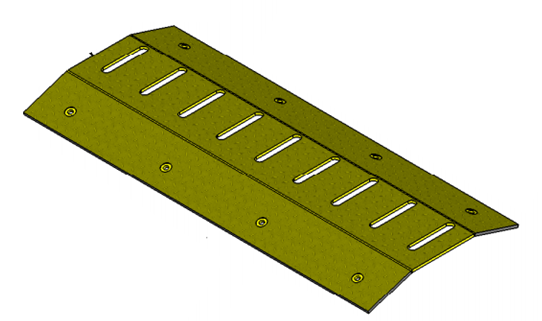 DKS DoorKing 1610-220 Spike Cover 3ft 9 Slot