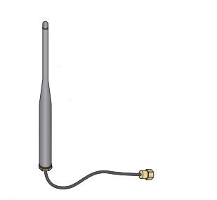 DKS DoorKing 1514-008 Antenna 6"4XRange 2.4GHz Kit
