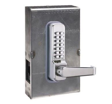 D&D DD94194 CodeLocks CL410 Gate Box Kit, SS
