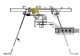 DKS DoorKing 2600-762 Base Left Leg Plated Surf 6300