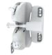 D&D LLAAW LokkLatch Series 2 Adjustable Gate Latch, White