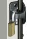 D&D QB240 Q-Bolt 40" Drop-Bolt for Vinyl/Wood Gates, Black